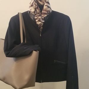 All black Jeene Maag blazer jacket